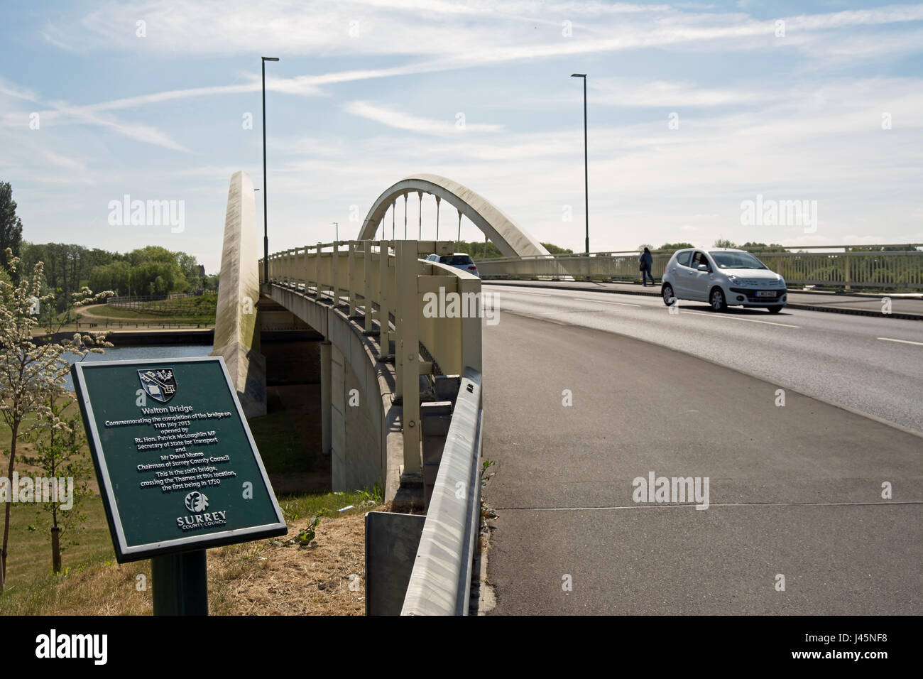 Walton upon thames Stockfoto