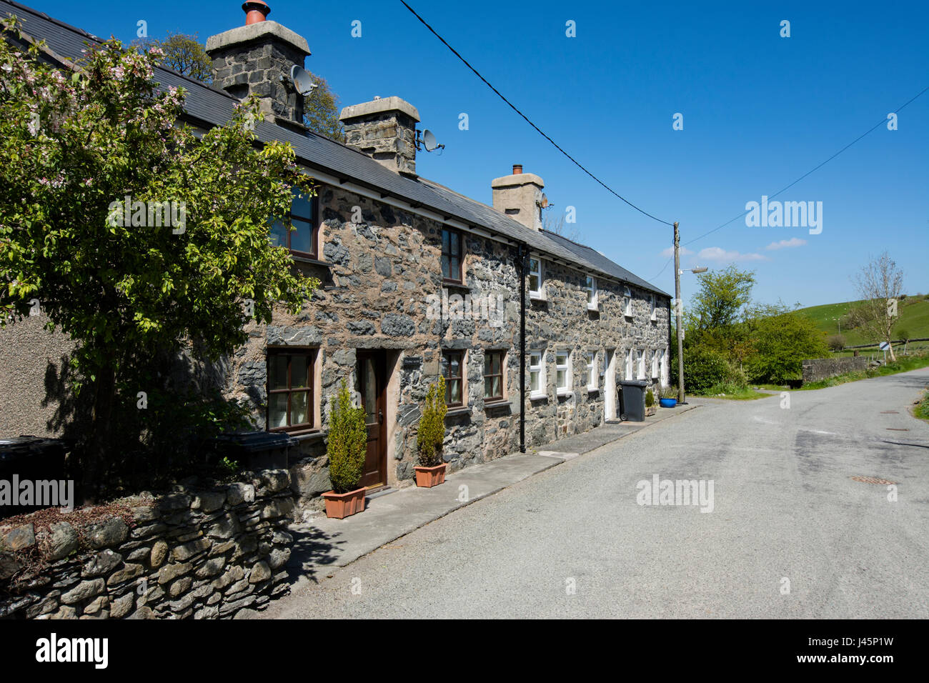 Ysbyty Ifan - St. Johns Hospital ist ein kleines historisches Dorf in Conwy County Borough of Wales. in der Nähe von touristischen Hotspots, Dorf Betws Stockfoto