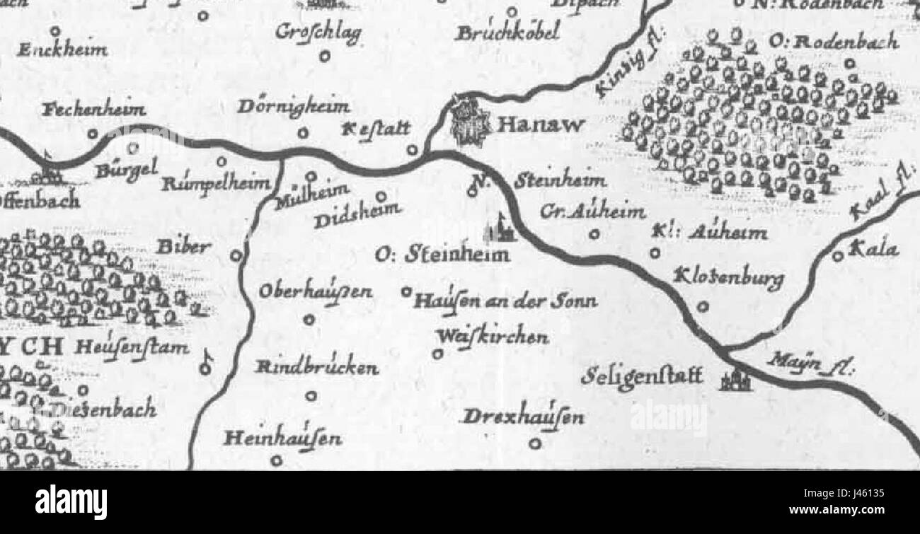 Offenbach Amt Steinheim Stockfoto