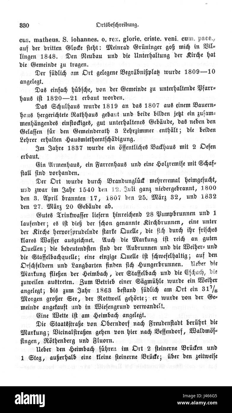 OAB Oberndorf 330 Stockfoto