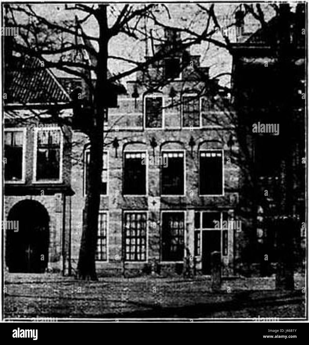 Pagehuis den Haag vor der Restaurierung Stockfoto