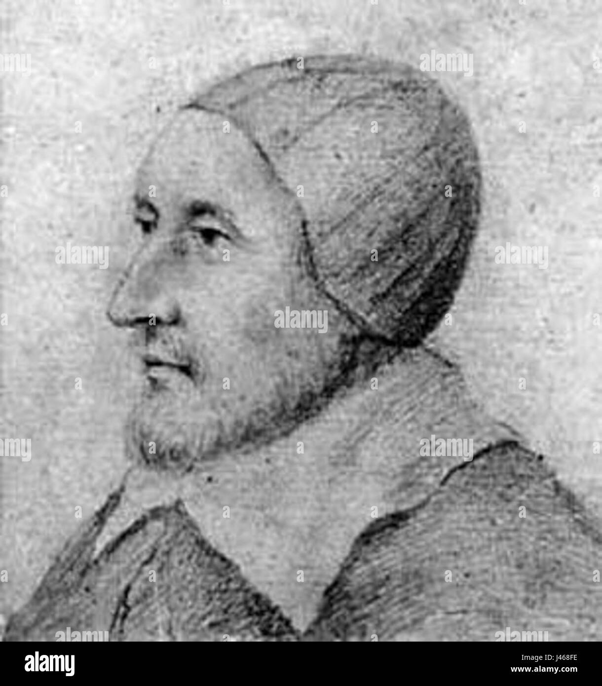 William Oughtred war ein englischer Mathematiker aus dem 17. Jahrhundert, der vor allem für seine Arbeit an der Entwicklung der Schieberegel und seine Beiträge zum Studium der Trigonometrie bekannt war. Seine Innovationen trugen zur Entwicklung mathematischer Werkzeuge während der wissenschaftlichen Revolution bei. Stockfoto