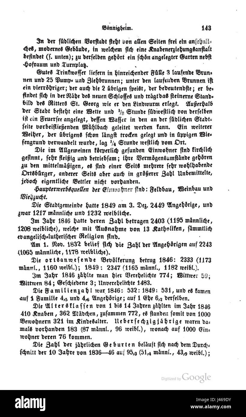 OABesigheim0143 Stockfoto