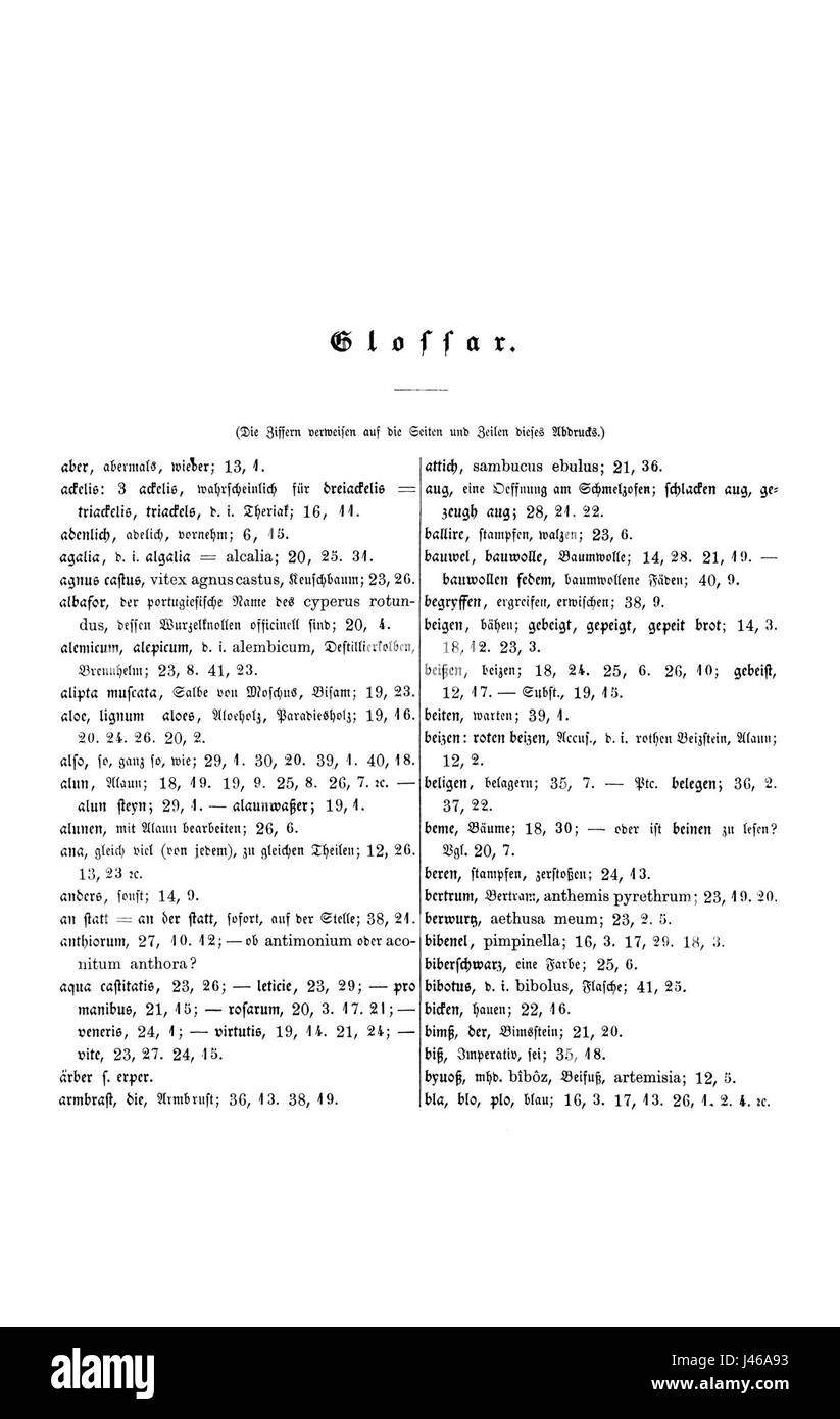 Das Mittelalterliche Hausbuch 1887 ist eine deutsche mittelalterliche Handschrift, die verschiedene Illustrationen und Texte zum mittelalterlichen Leben, Kultur und Bräuche enthält und Einblicke in die tägliche Praxis der Zeit bietet. Stockfoto