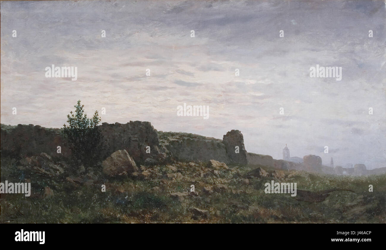 Muralles de Girona oder die Mauern von Girona sind ein historisches Denkmal in Girona, Spanien. Diese mittelalterlichen Mauern wurden als wichtiger Teil des kulturellen Erbes der Stadt erhalten und bieten einen Einblick in die Geschichte und Architektur der Stadt. Stockfoto