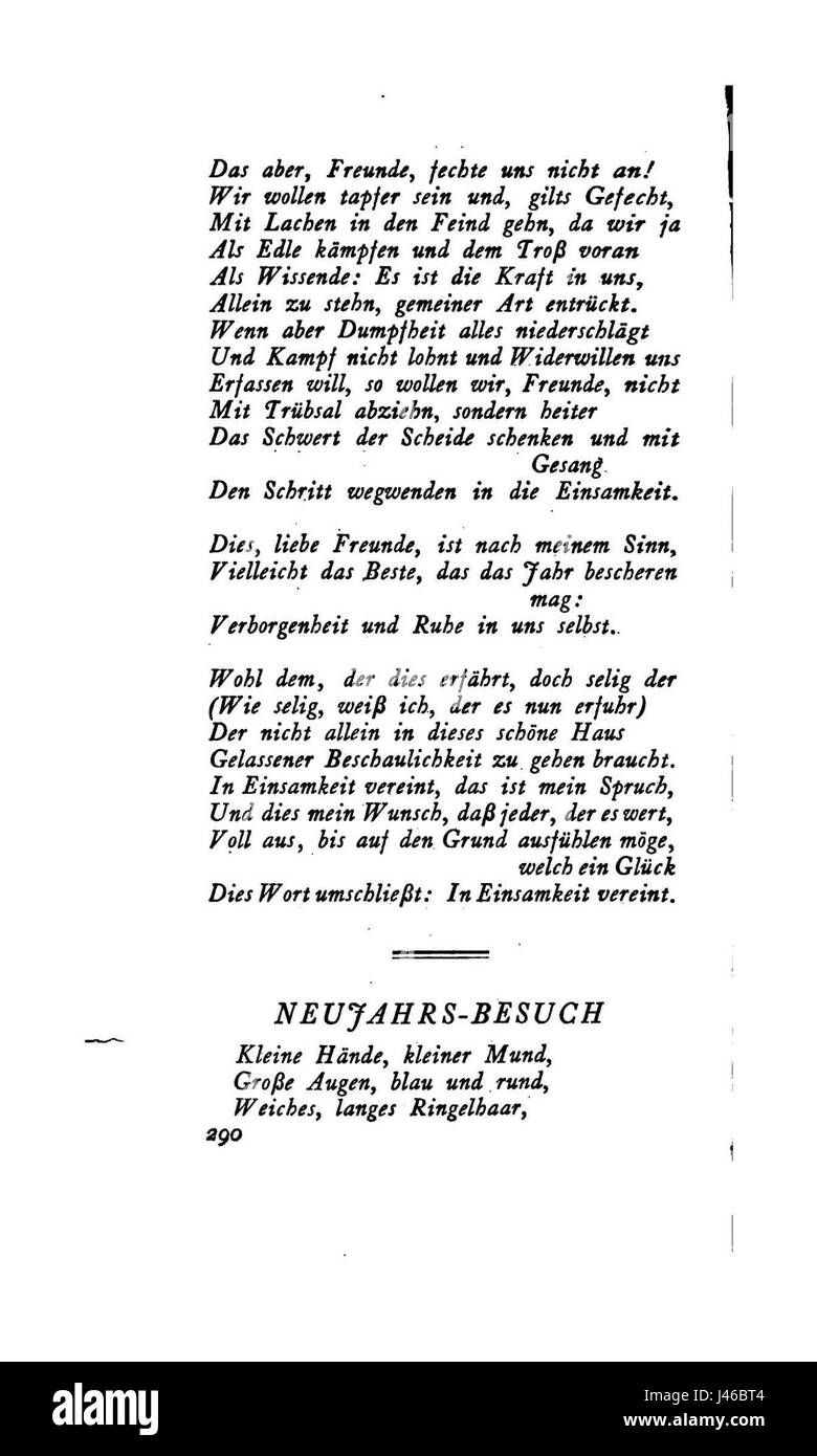 Neujahrspredigt (Bierbaum) 2 Stockfoto