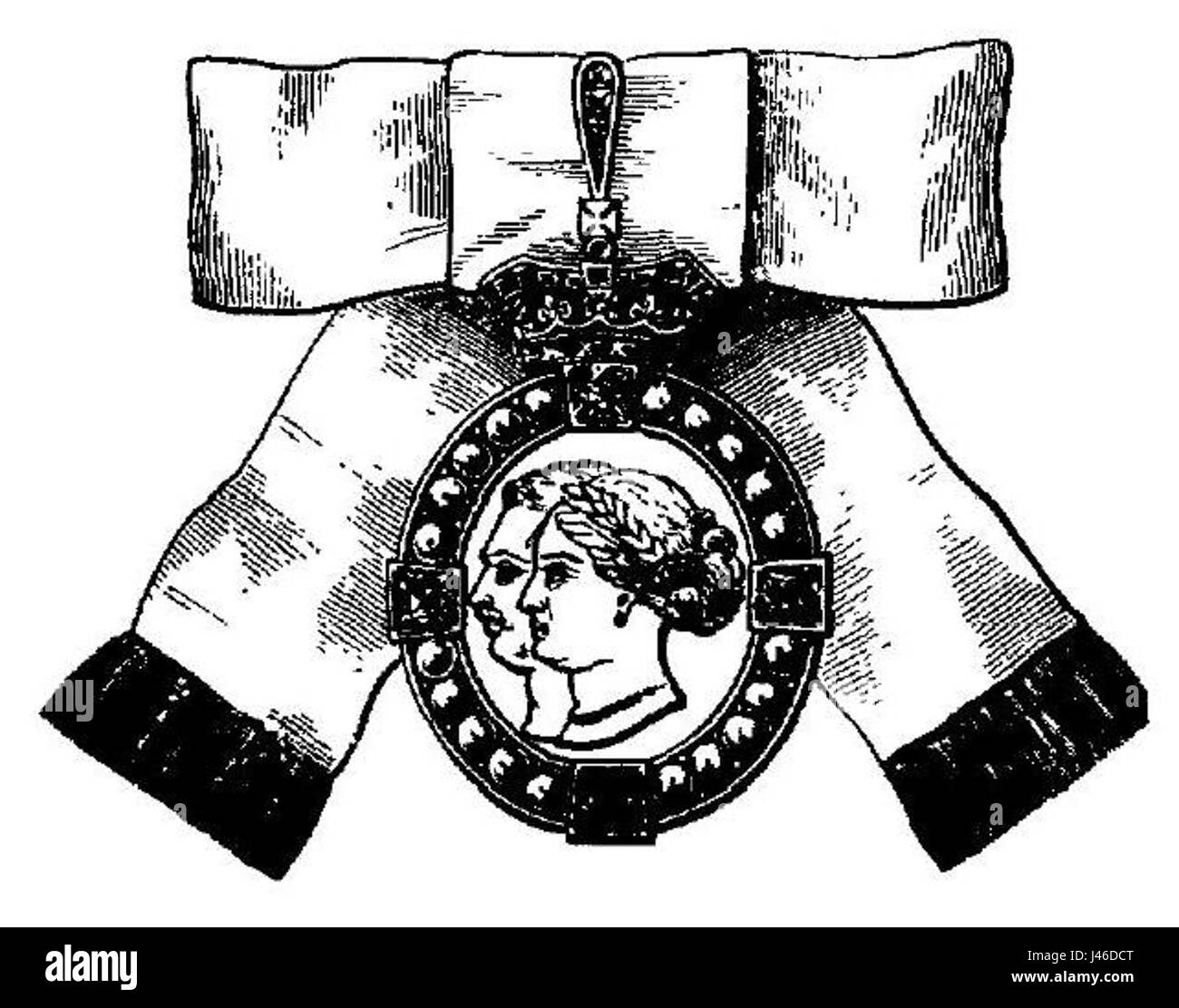 OrderofVictoriaandAlbertThirdClass Stockfoto