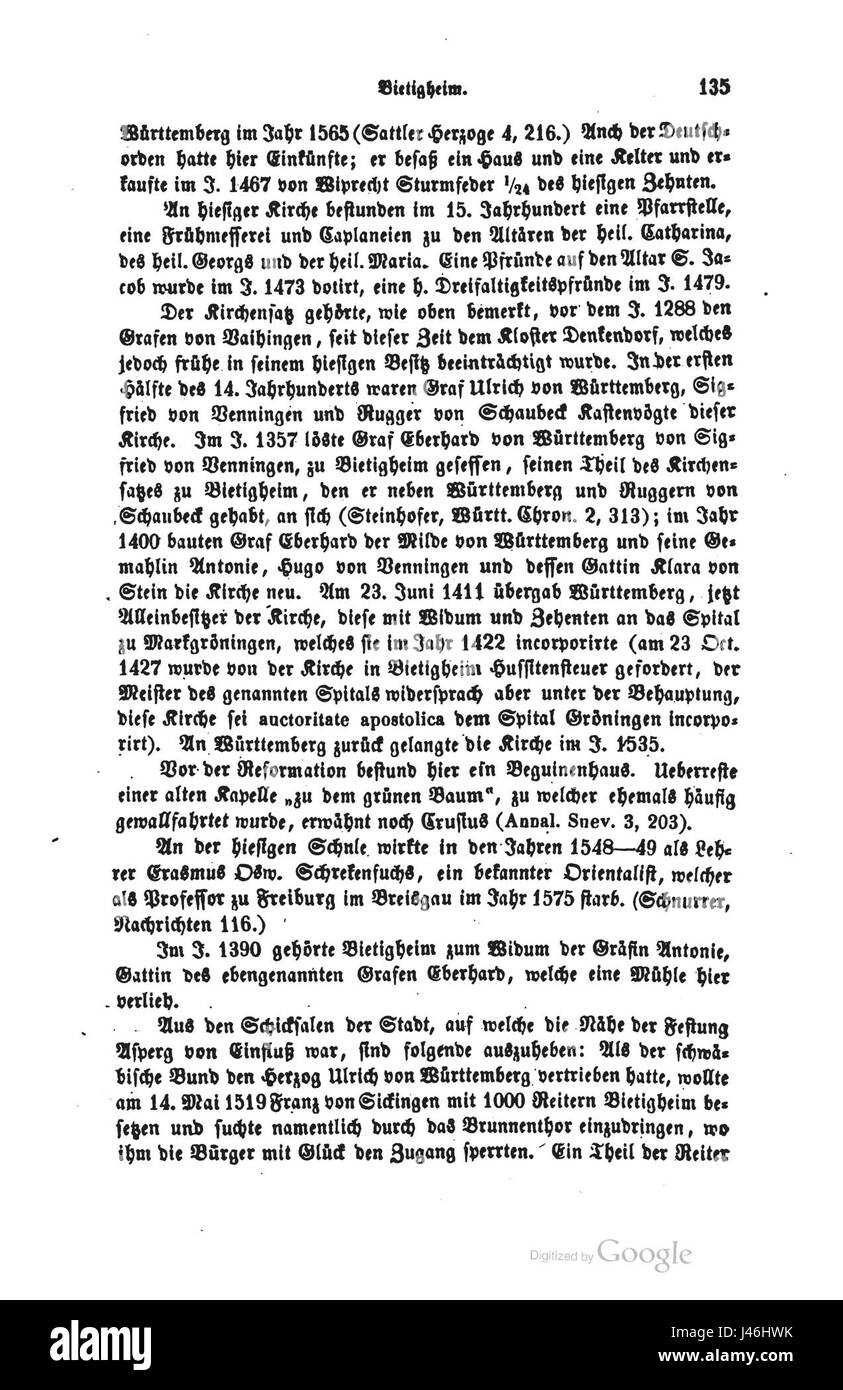 OABesigheim0135 Stockfoto