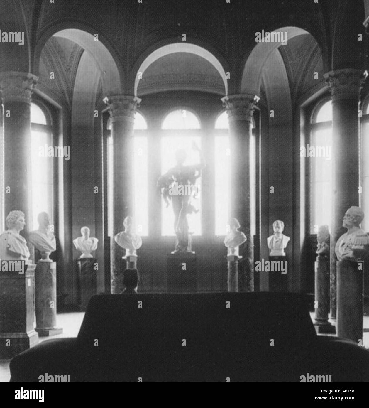 Das Nationalmuseum Pelarsal in Schweden zeigt bedeutende Artefakte und Exponate aus dem Jahr 1900. Das Museum spielt durch seine Sammlungen eine wichtige Rolle bei der Erhaltung der schwedischen Geschichte und Kultur. Stockfoto