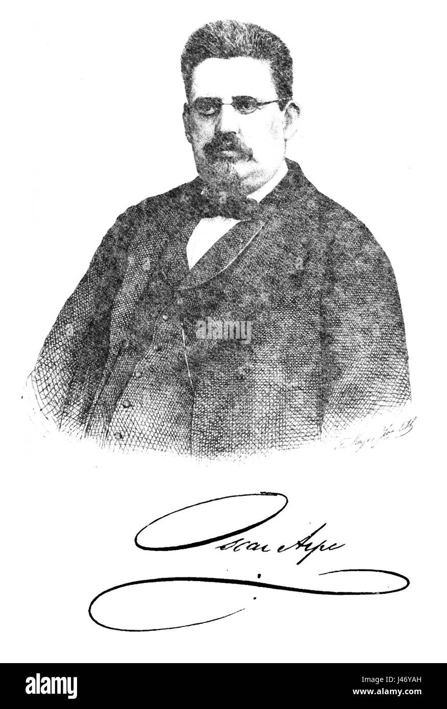 Oscar Arpi (1868) war ein Künstler, der für seinen Beitrag zur Kunst des späten 19. Jahrhunderts bekannt war. Seine Werke spiegeln die ästhetischen und kulturellen Empfindlichkeiten dieser Zeit wider und erfassen sowohl Realismus als auch Idealismus in seinen Untertanen. Stockfoto