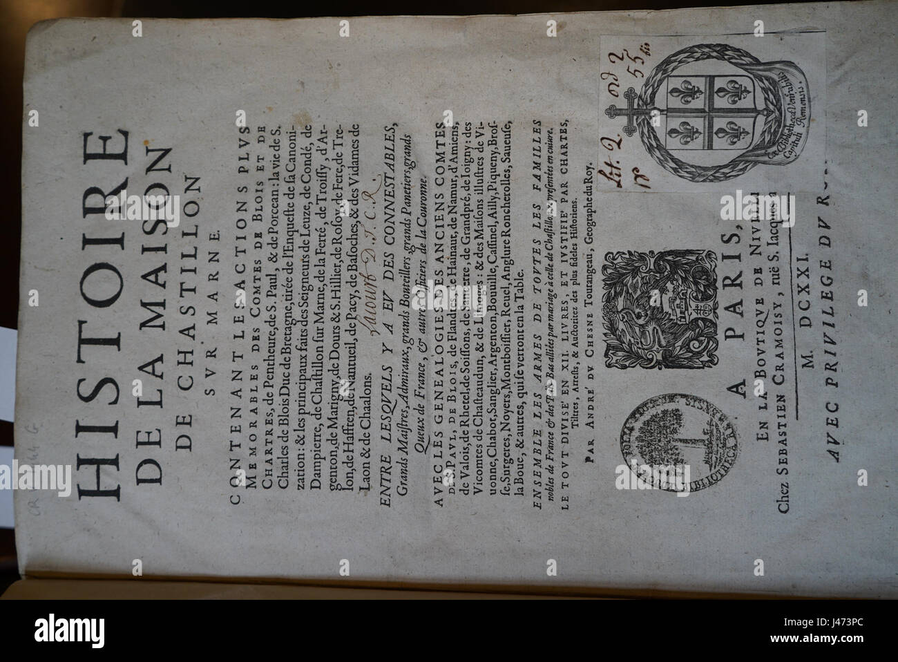 Page de garde vintage -Fotos und -Bildmaterial in hoher Auflösung – Alamy