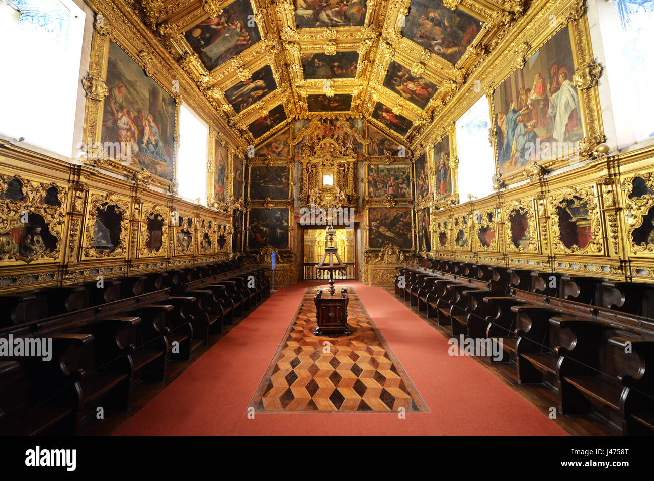 Die nationalen Azulejo Museum in Lissabon, Portugal. Stockfoto