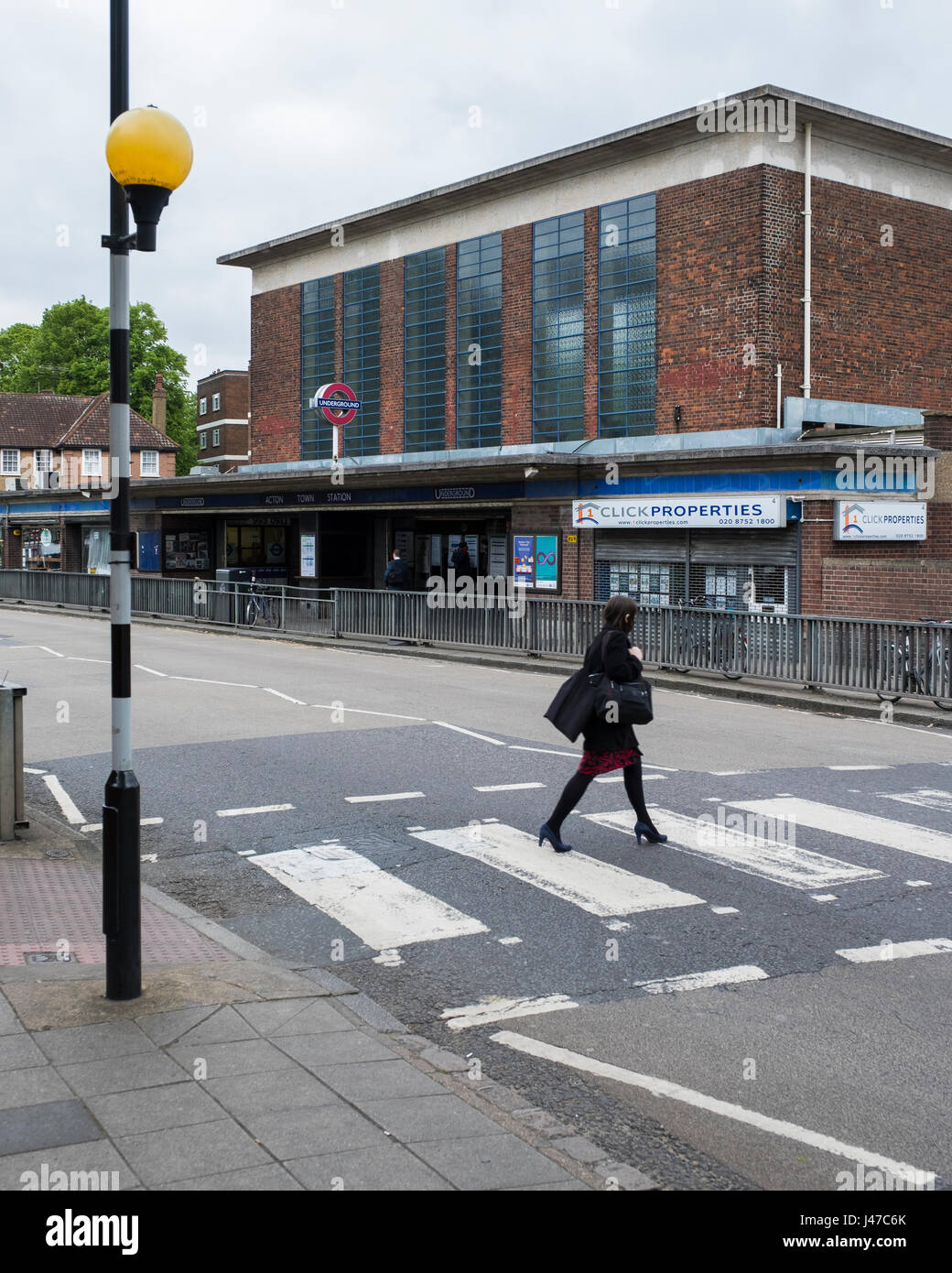 Acton Town station Stockfoto