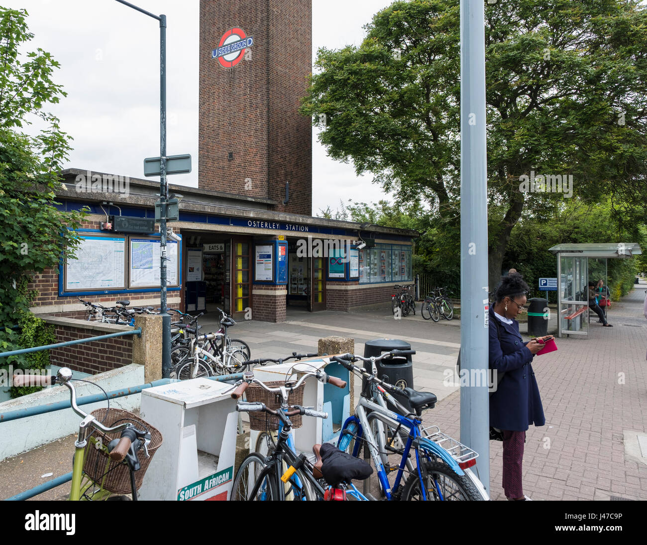 Osterley station Stockfoto