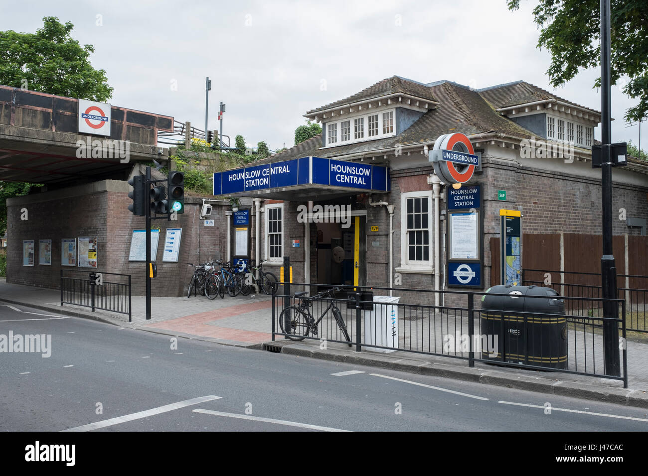 Hounslow Central station Stockfoto