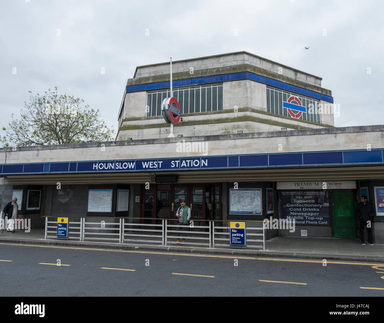 Hounslow West Bahnhof Stockfoto