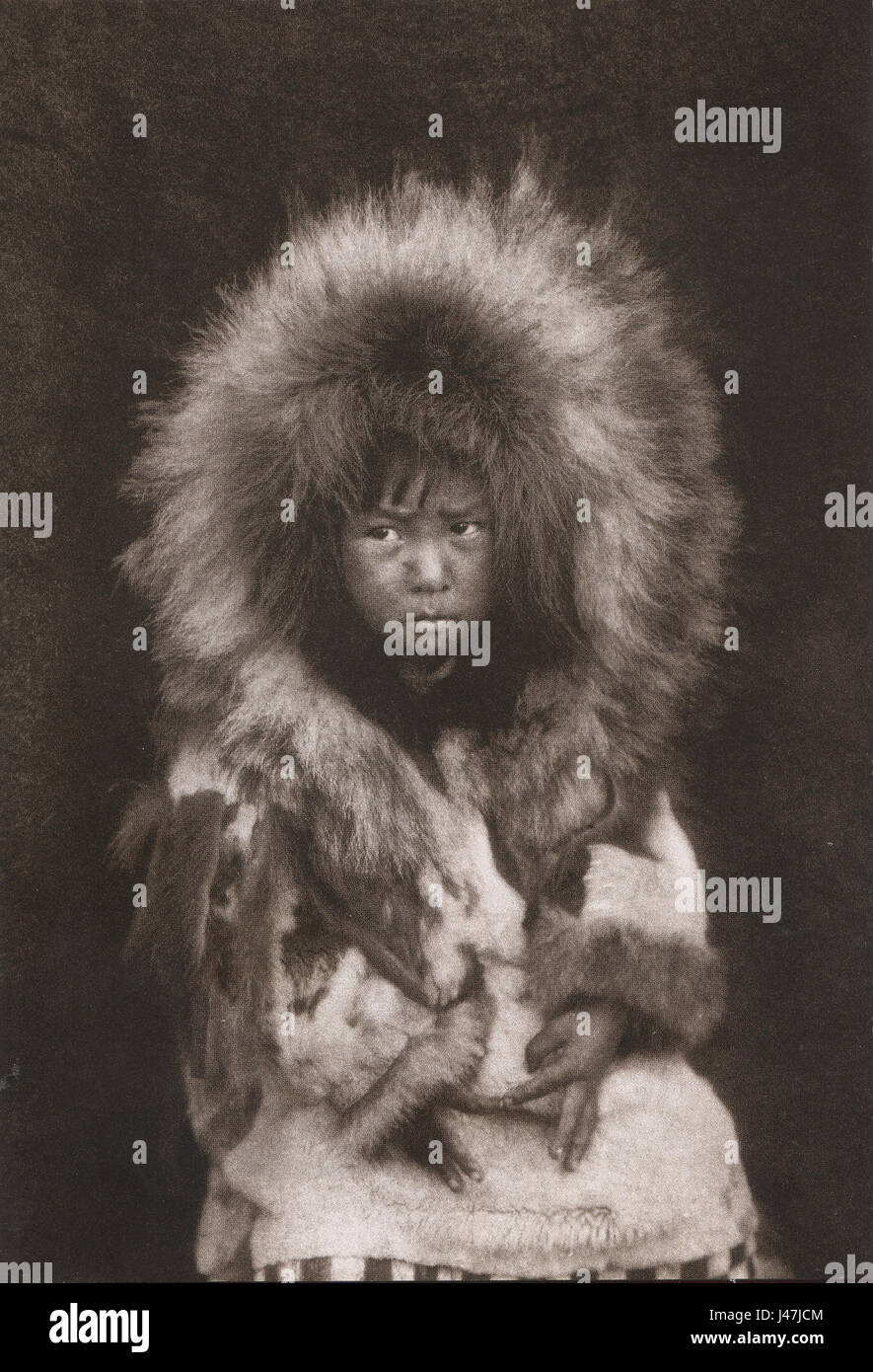 Noatak Kind, Curtis, 1929 Stockfoto