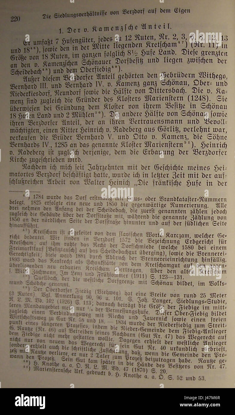 NLM 1929 Seite 220 Stockfoto