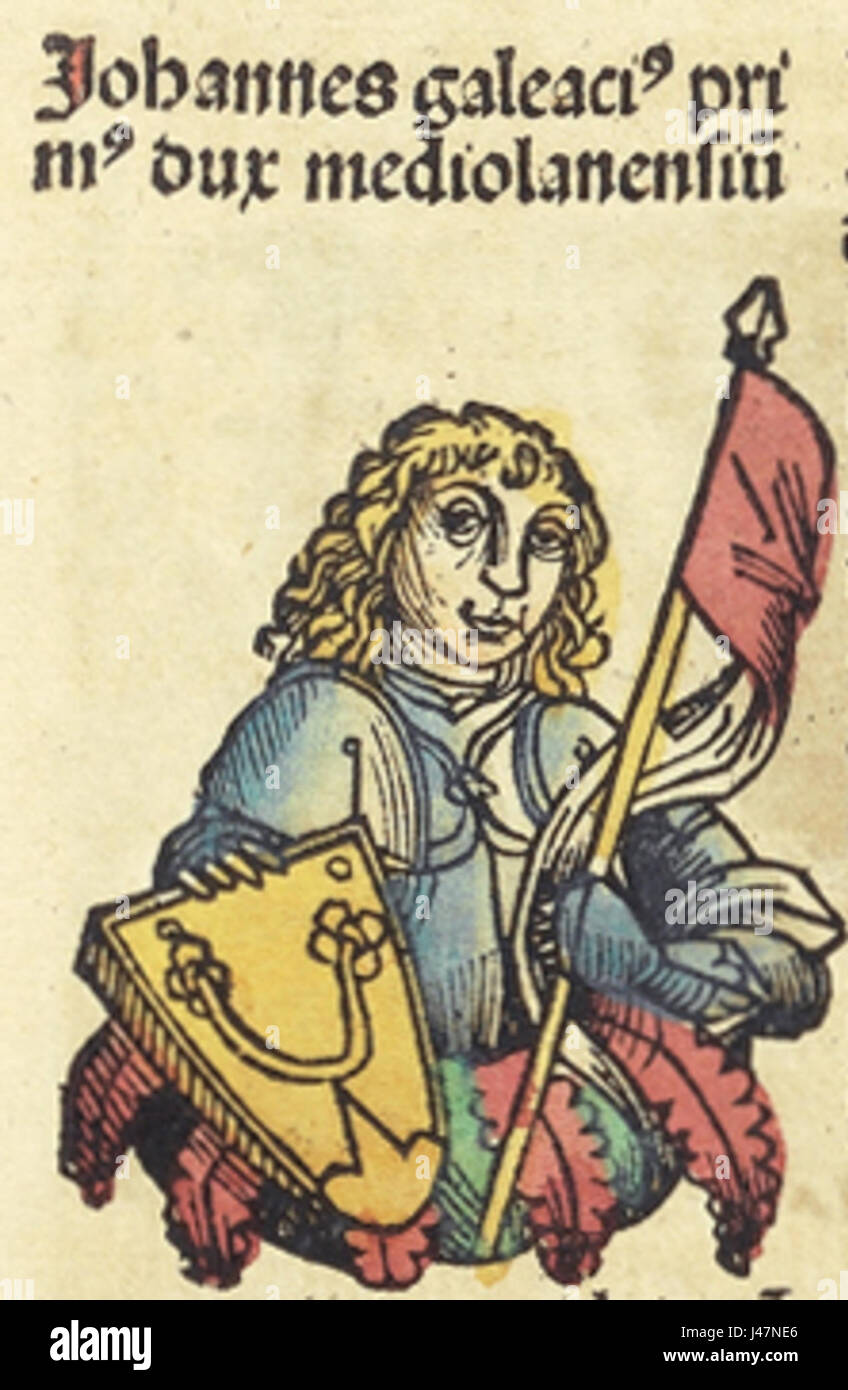 Nürnberger Chroniken f 235r 1 Stockfoto