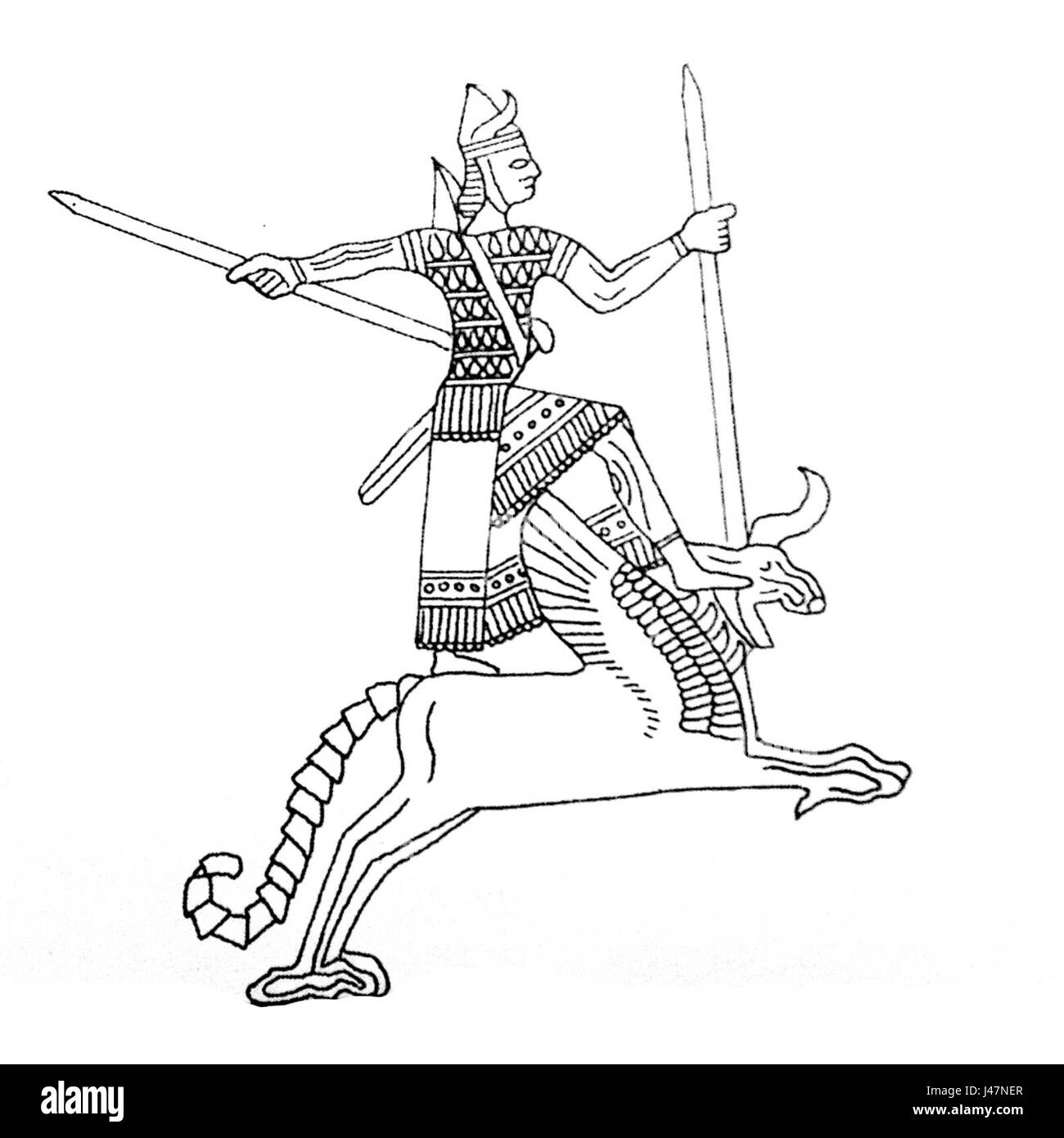 Eine Darstellung von Neu-Hutuini, die sich möglicherweise auf einen Ort, eine Kultur oder eine Gemeinschaft bezieht. Diese Darstellung bietet einen Einblick in die kulturellen, ökologischen oder historischen Aspekte von Neu-Hutuini. Stockfoto