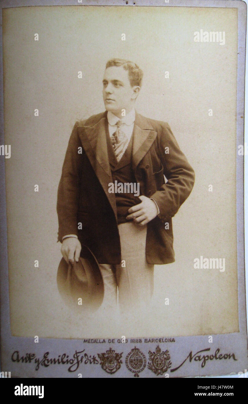 Napoleon JosepPalet 1910 Stockfoto