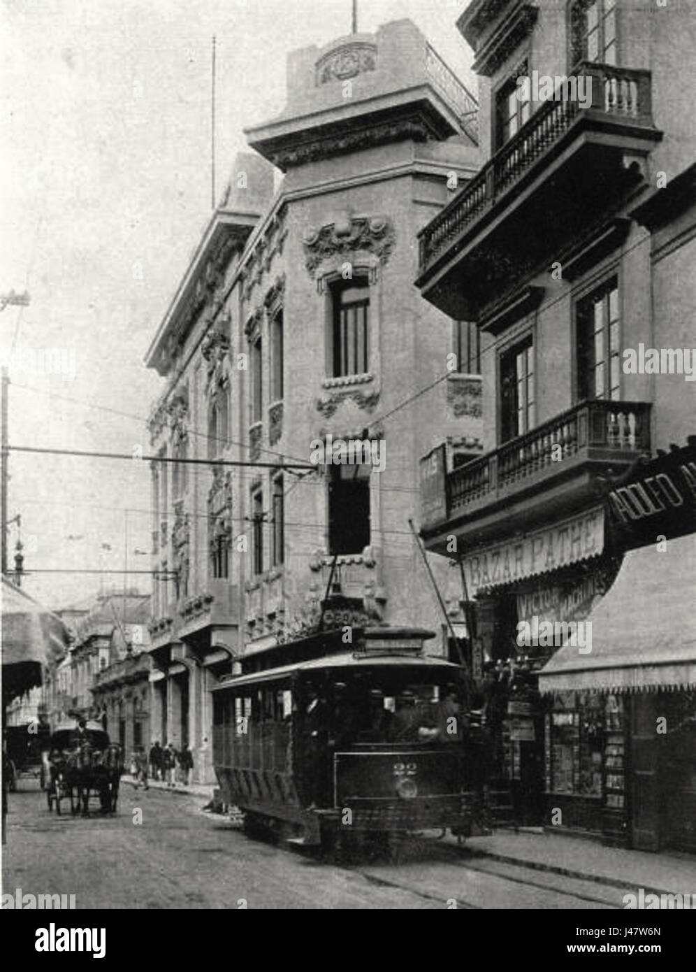 Das Palais Concert im Jahr 1913 veranstaltete eine Vielzahl musikalischer Darbietungen, die zur kulturellen Landschaft der Unterhaltung des frühen 20. Jahrhunderts beitrugen. Stockfoto