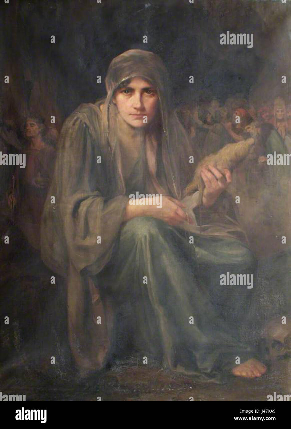 Ausoder Schicksal Stockfoto