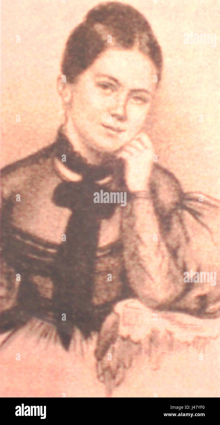 Dieses 1830 entstandene Kunstwerk von Minna Jaegle präsentiert ein detailliertes und kompliziertes Porträt, das den künstlerischen Stil und die kulturellen Einstellungen der europäischen Kunst des frühen 19. Jahrhunderts widerspiegelt. Stockfoto