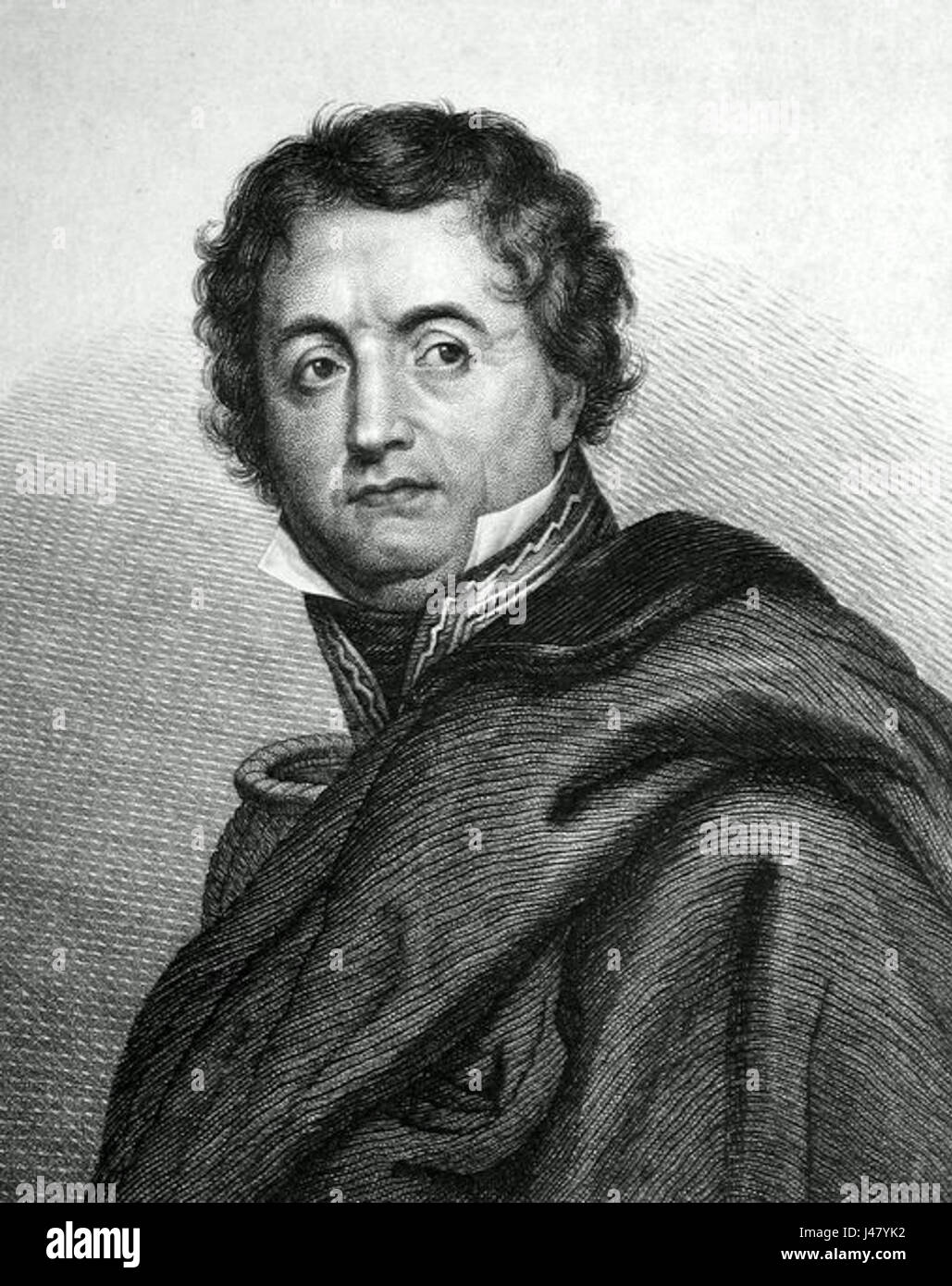 Nicolas Jean de Dieu Soult war ein prominenter französischer Militärführer und Marschall von Frankreich während der Napoleonischen Kriege. Soult war bekannt für seine strategische militärische Expertise und spielte eine Schlüsselrolle in mehreren Feldzügen in ganz Europa, darunter auch im Halbinsel-Krieg. Stockfoto