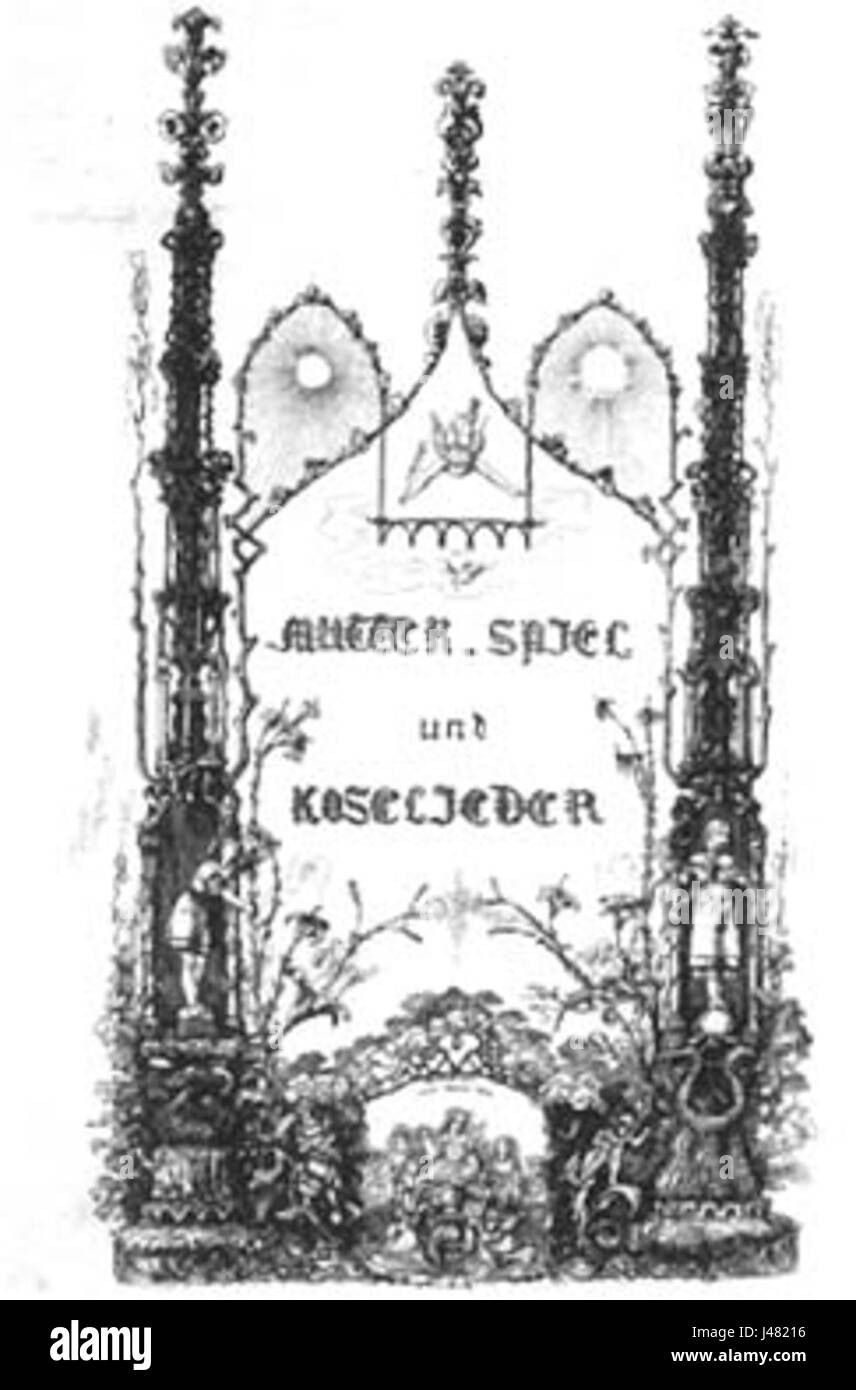 Mutter Koselieder Stockfoto