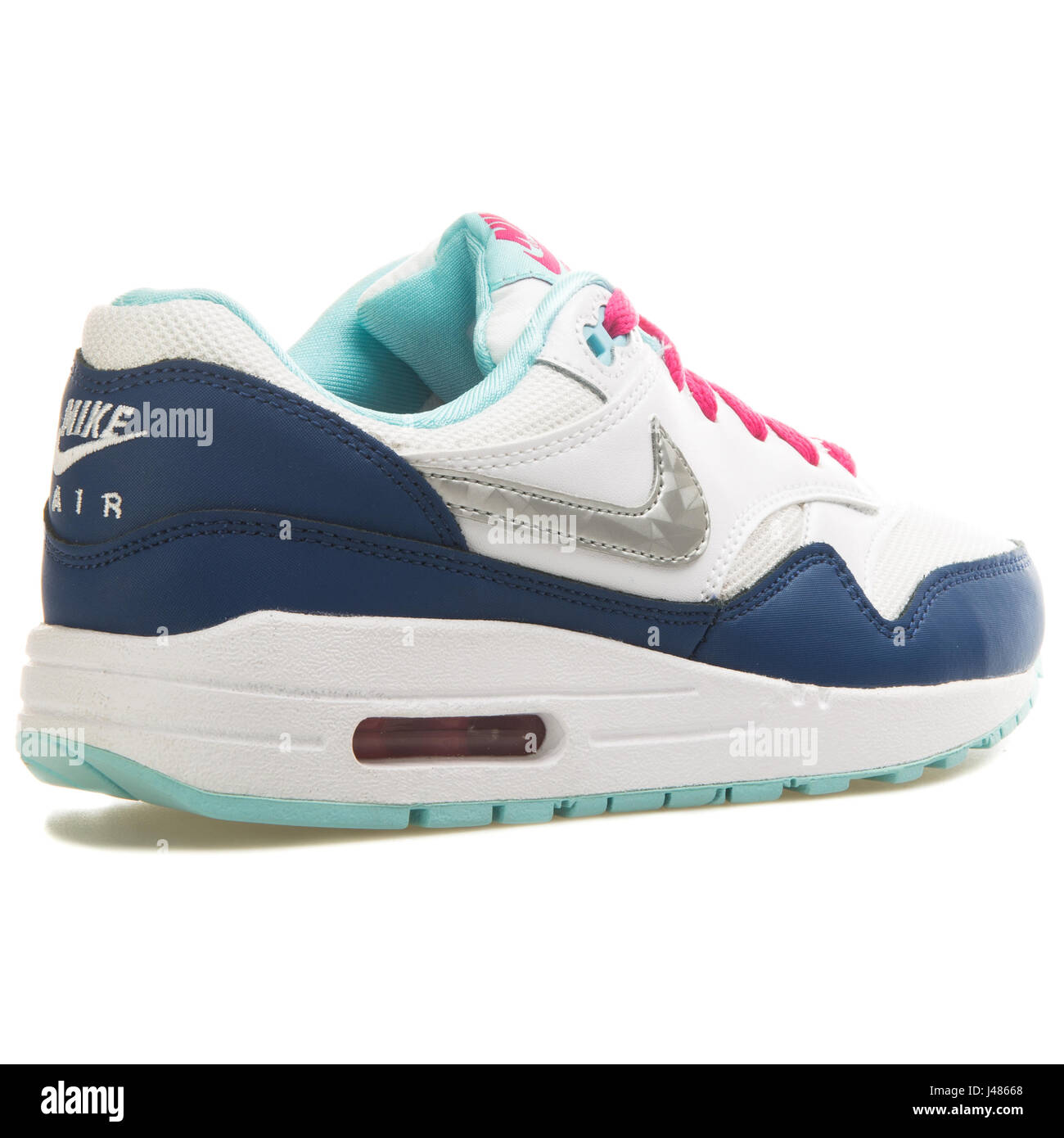 Nike Air Max 1 (GS) - 653653-100 Stockfoto