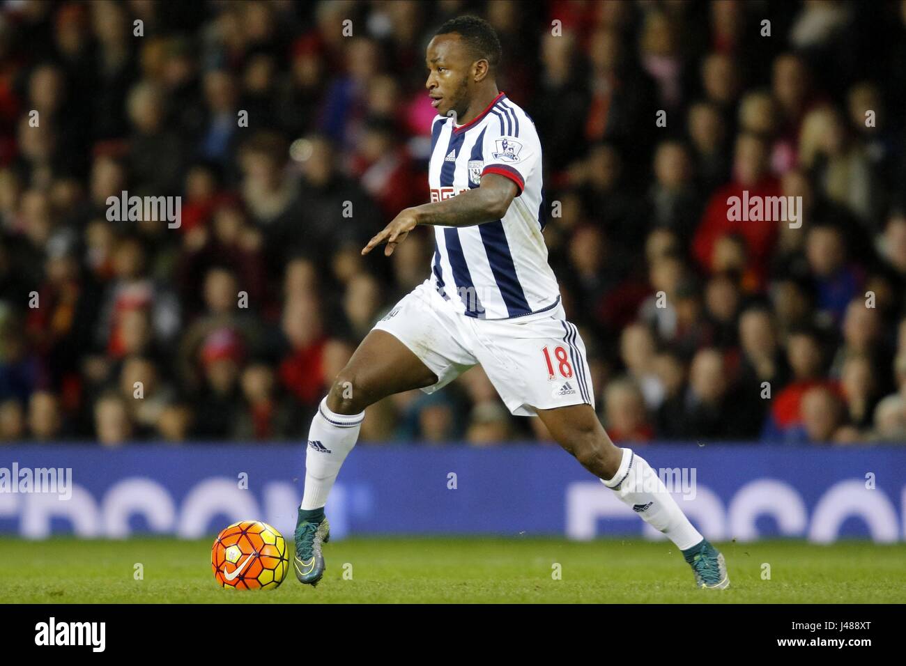 SAIDO BERAHINO WEST BROMWICH ALBION WEST BROMWICH ALBION OLD TRAFFORD MANCHESTER ENGLAND 7. November 2015 Stockfoto