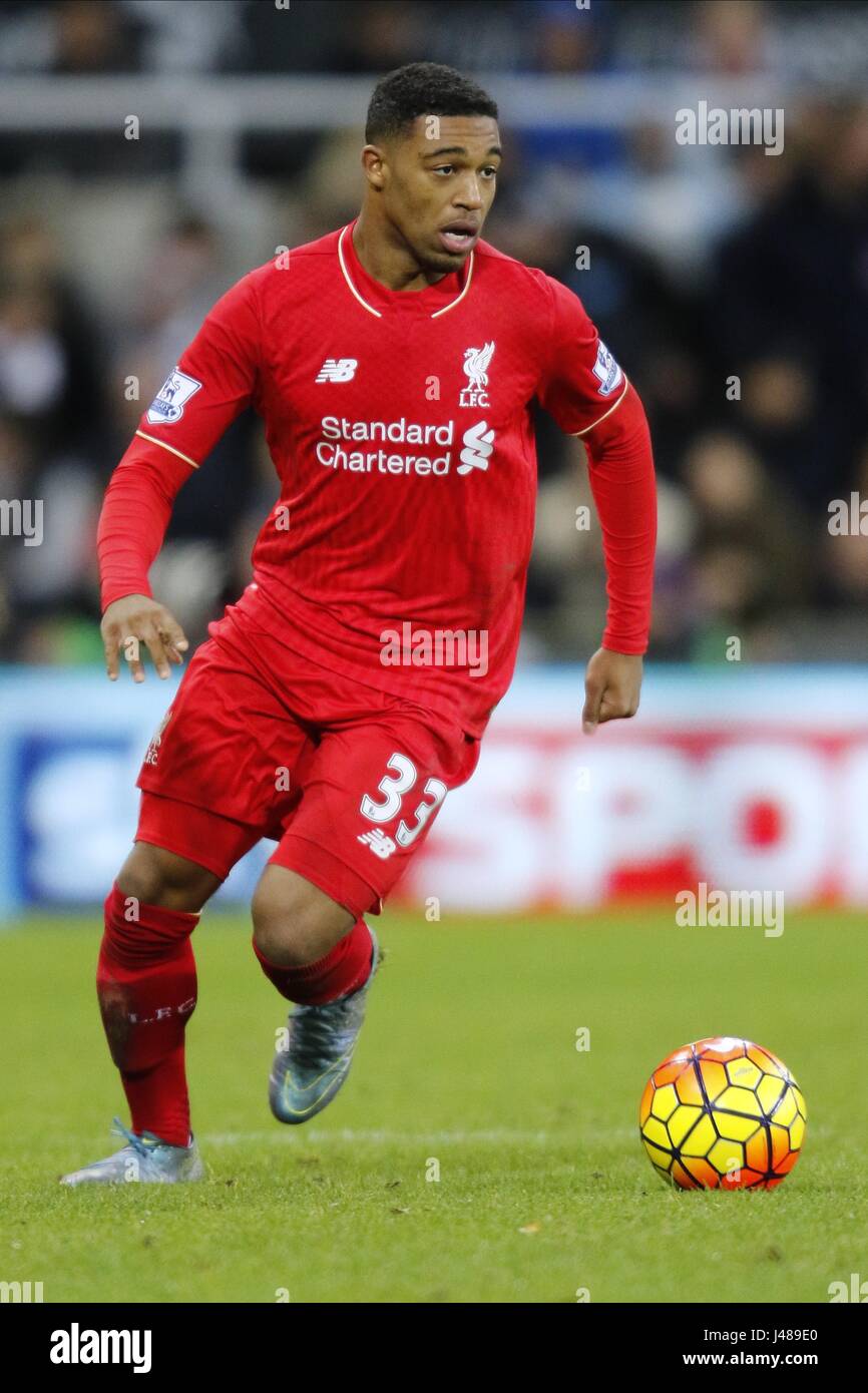 JORDON IBE LIVERPOOL FC LIVERPOOL FC St. JAMES PARK NEWCASTLE ENGLAND 6. Dezember 2015 Stockfoto