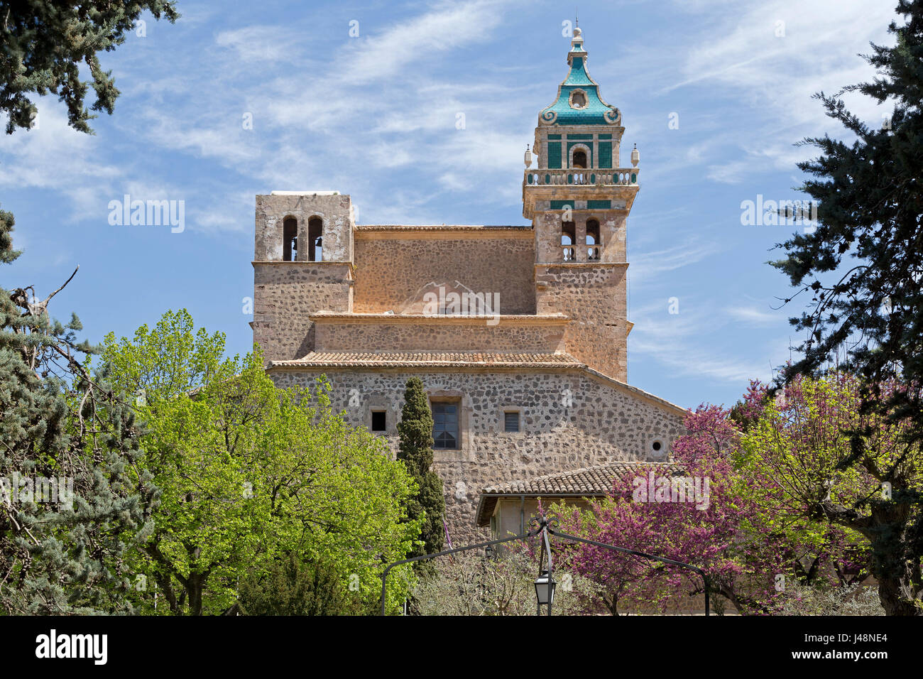 Cartuja in Valldemossa, Mallorca, Spanien Stockfoto