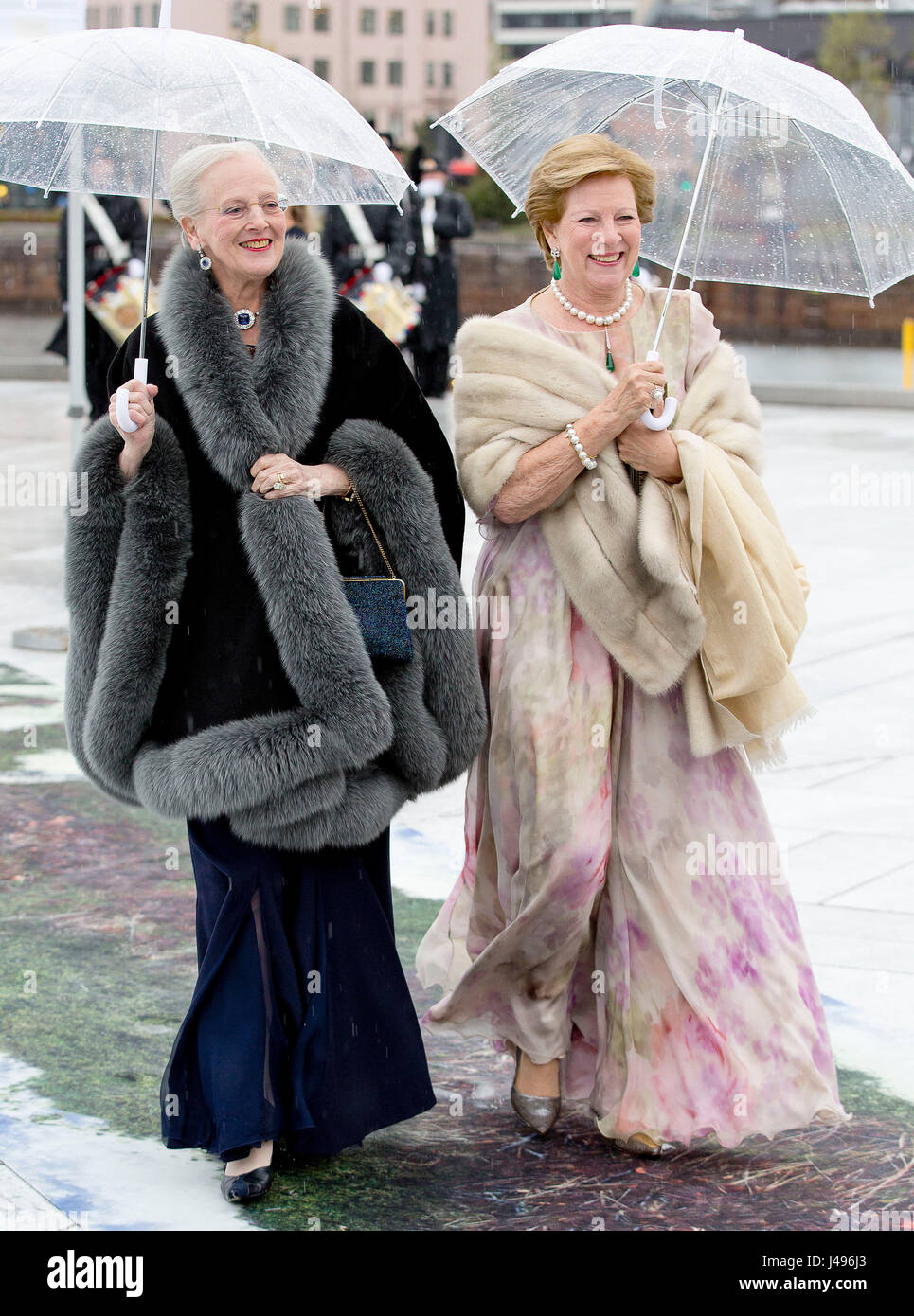 Oslo, Norwegen. 10. Mai 2017. Königin Margrethe von Dänemark und