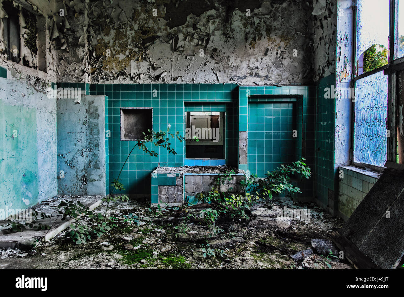 Sanatorium Hohenlychen - Brandenburg Stockfoto