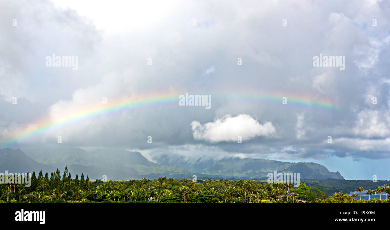 Kauai Island Hawaii Stockfoto