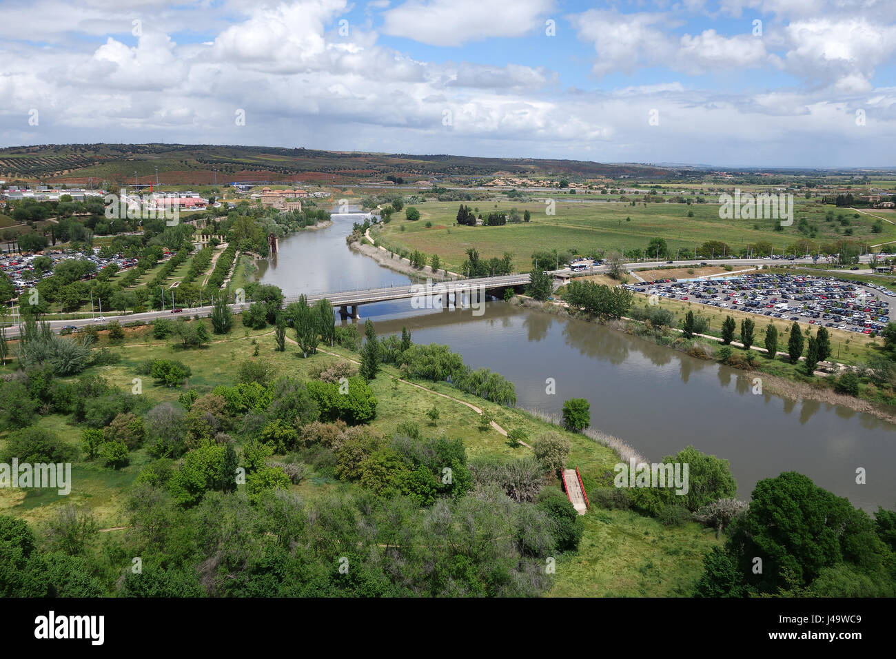 Tajo Flusses in Toledo Spanien Stockfoto