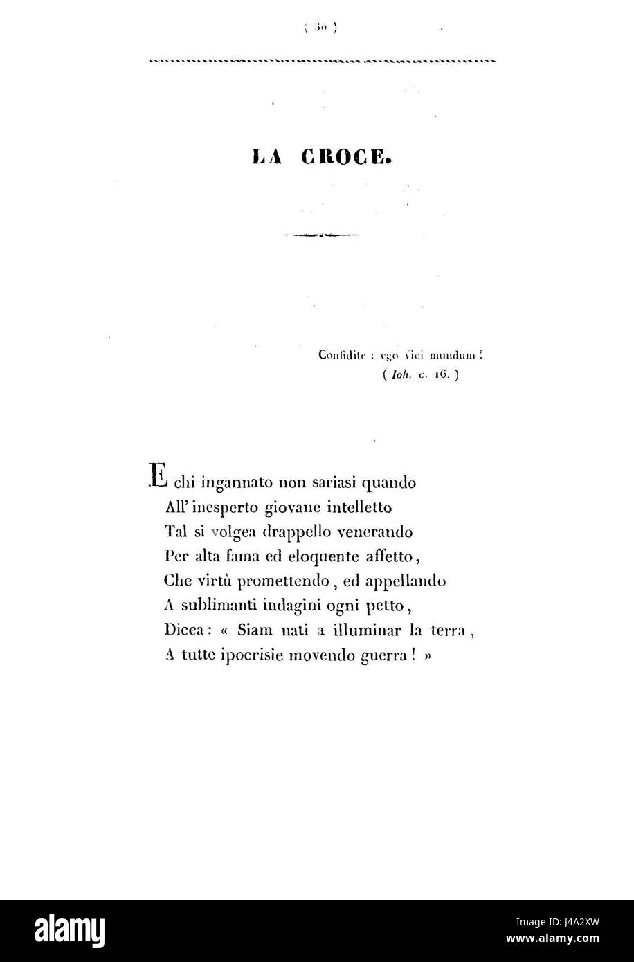 „Poesie inedite“ von Pellico ist eine Sammlung unveröffentlichter Gedichte, die die literarischen Talente des Autors zeigt. Das Werk bietet einen intimen Einblick in den kreativen Prozess und den emotionalen Ausdruck des Dichters. Stockfoto