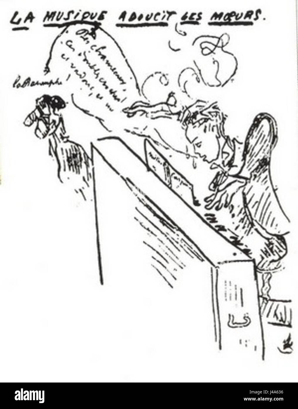 „Rimbaud par Verlaine“ bezieht sich auf die Beziehung und das Werk der französischen Dichter Arthur Rimbaud und Paul Verlaine, die für ihre turbulente Partnerschaft und ihre bahnbrechenden Beiträge zur Literatur im 19. Jahrhundert bekannt sind. Stockfoto