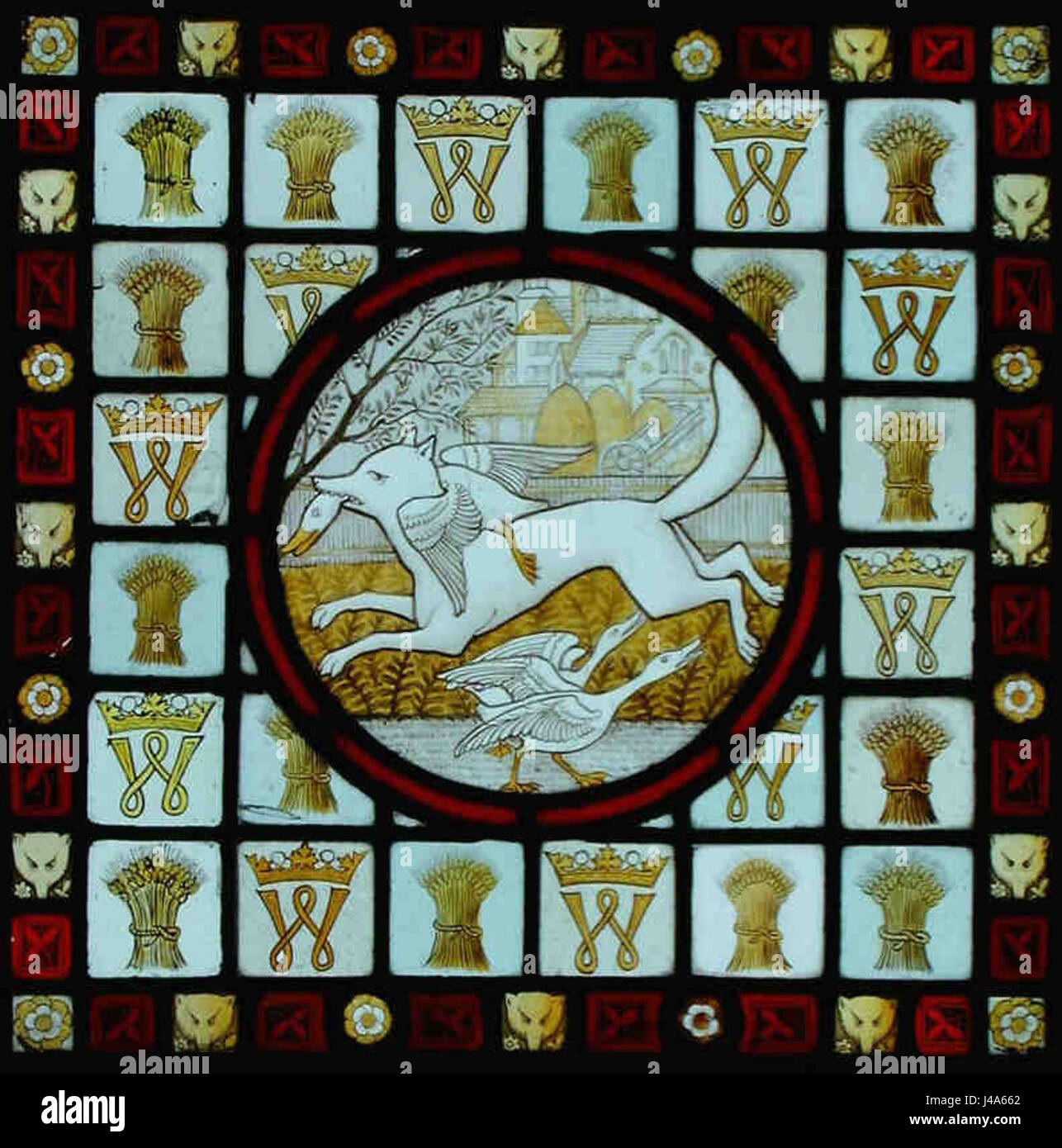 Reynard Jagd (Heaton Mitte 19. Jh.) Stockfoto