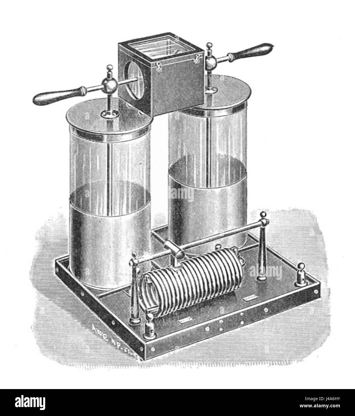 Resonanz-Apparat (Rankin Kennedy, Elektroinstallationen, Bd. V, 1903) Stockfoto