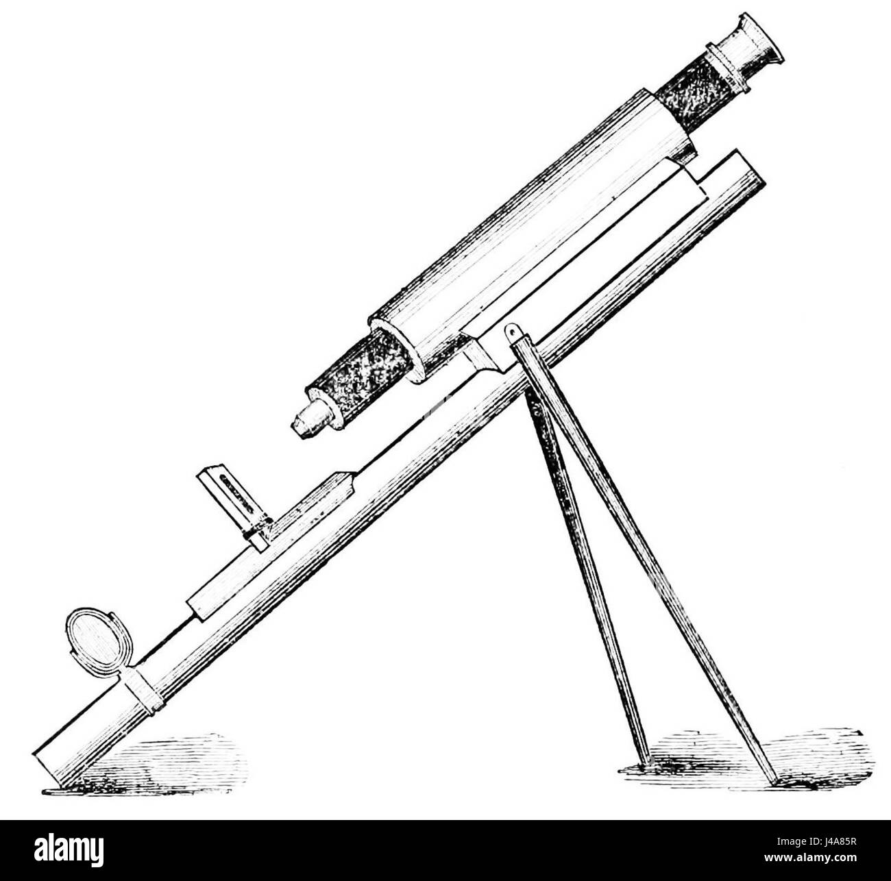 PSM V08 D106 komplette Mikroskop Stockfoto