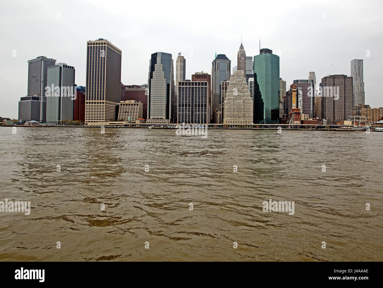 Skyline von Manhattan, New York USA Stockfoto