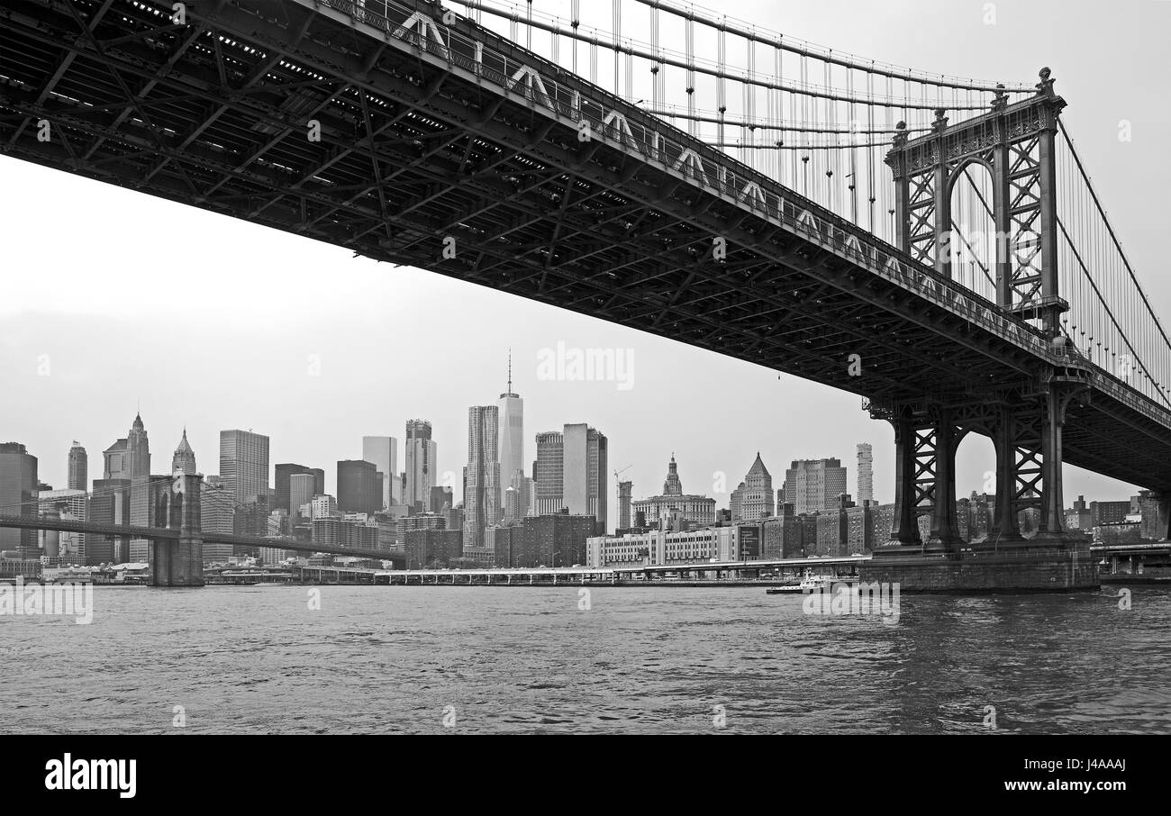 Manhattan Brücke Stockfoto