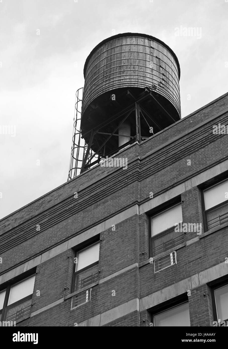 New York City Wasserturm Stockfoto