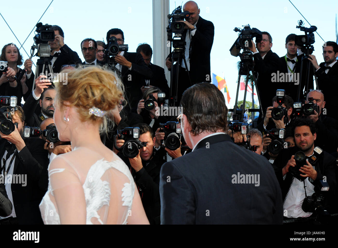 14. Mai 2014 - besuchen Cannes prominente die 67. Filmfestspiele von Cannes Stockfoto