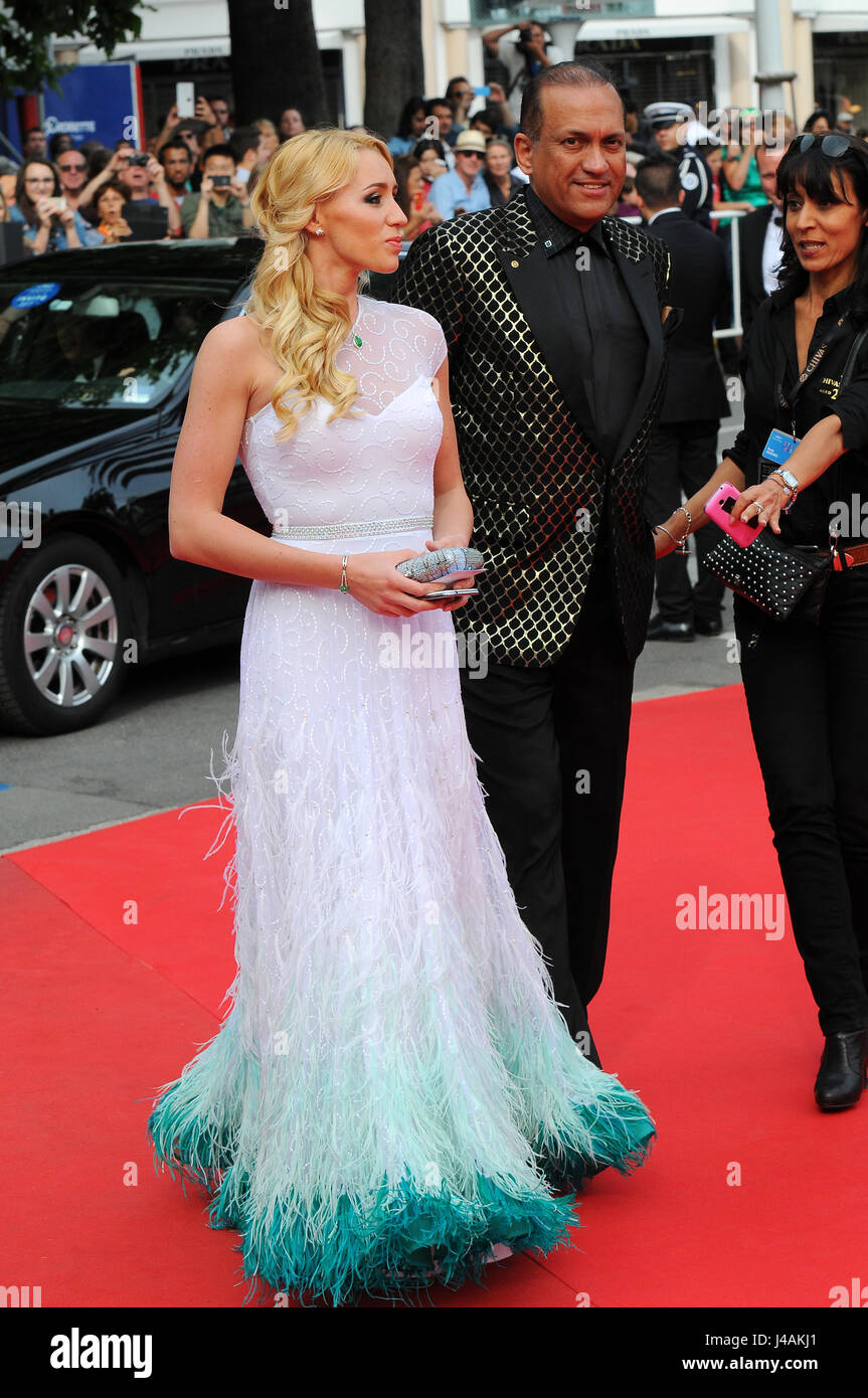 14. Mai 2014 - besuchen Cannes prominente die 67. Filmfestspiele von Cannes Stockfoto