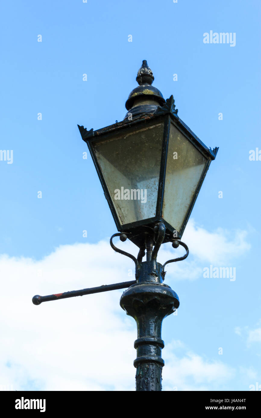 Detail der Lampe von einem traditionellen viktorianischen Straße Licht,  London, UK Stockfotografie - Alamy