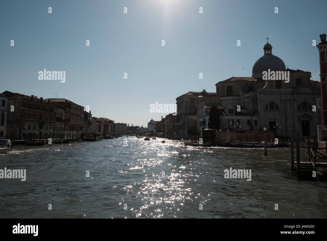 Canal grande in Venedig Stockfoto